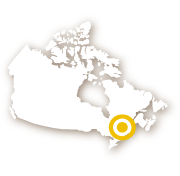 carte canada - Montréal 