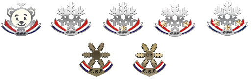 médailles ESF
