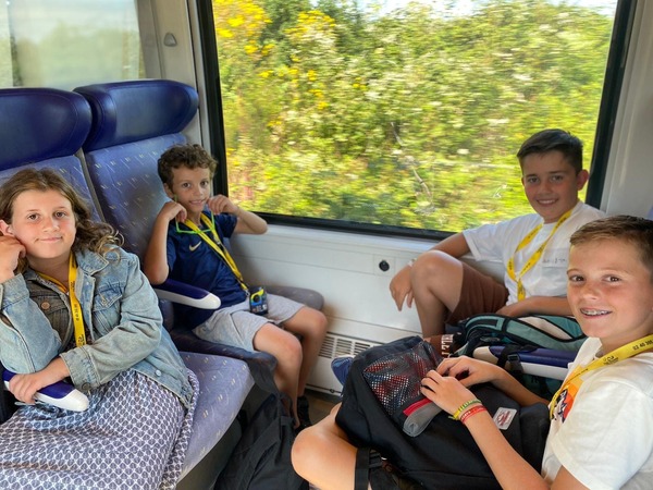 Transport des enfants en colonie de vacances