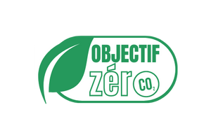 Logo objectif zéro carbone